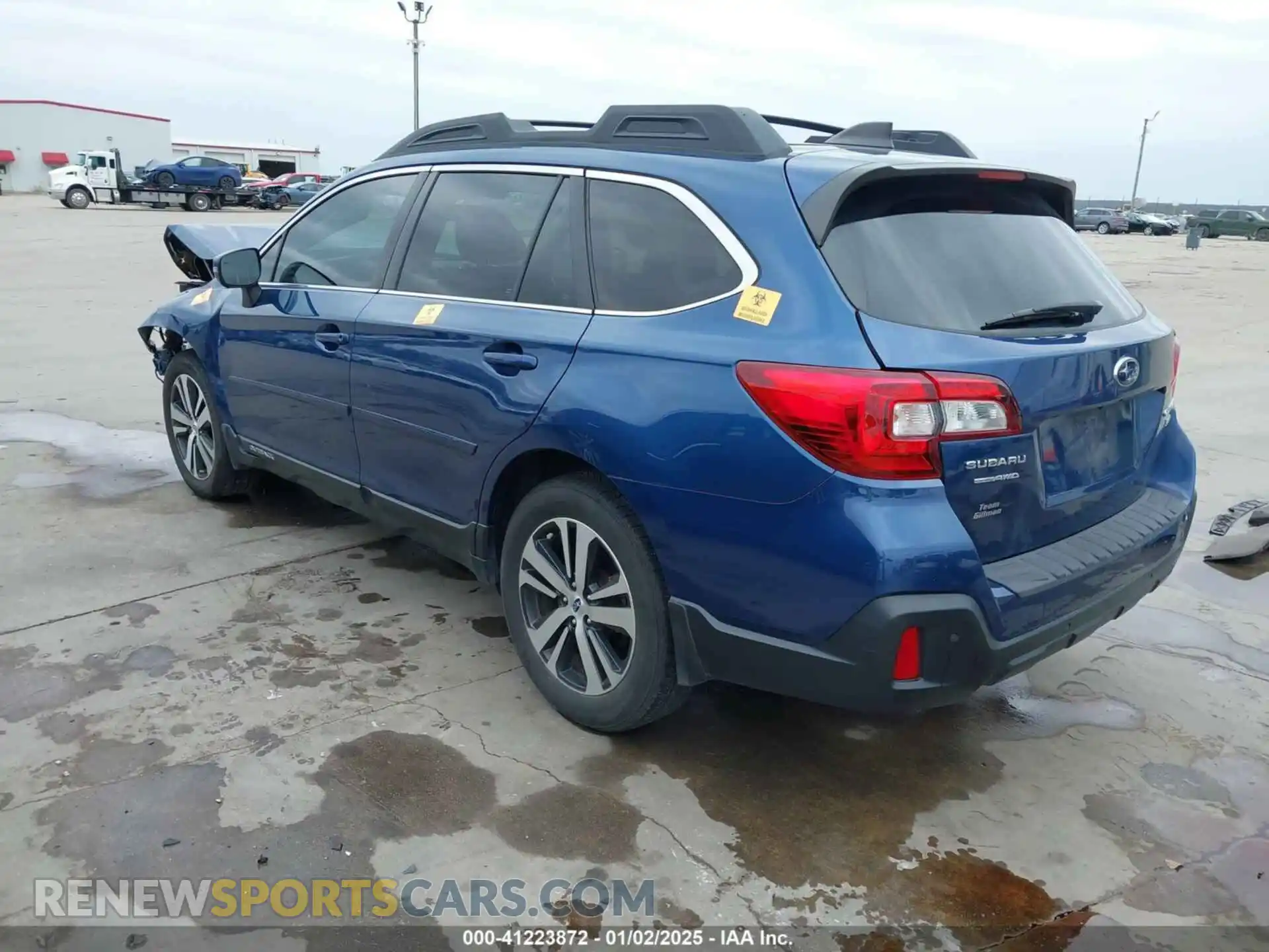 3 Photograph of a damaged car 4S4BSENC5K3206530 SUBARU OUTBACK 2019