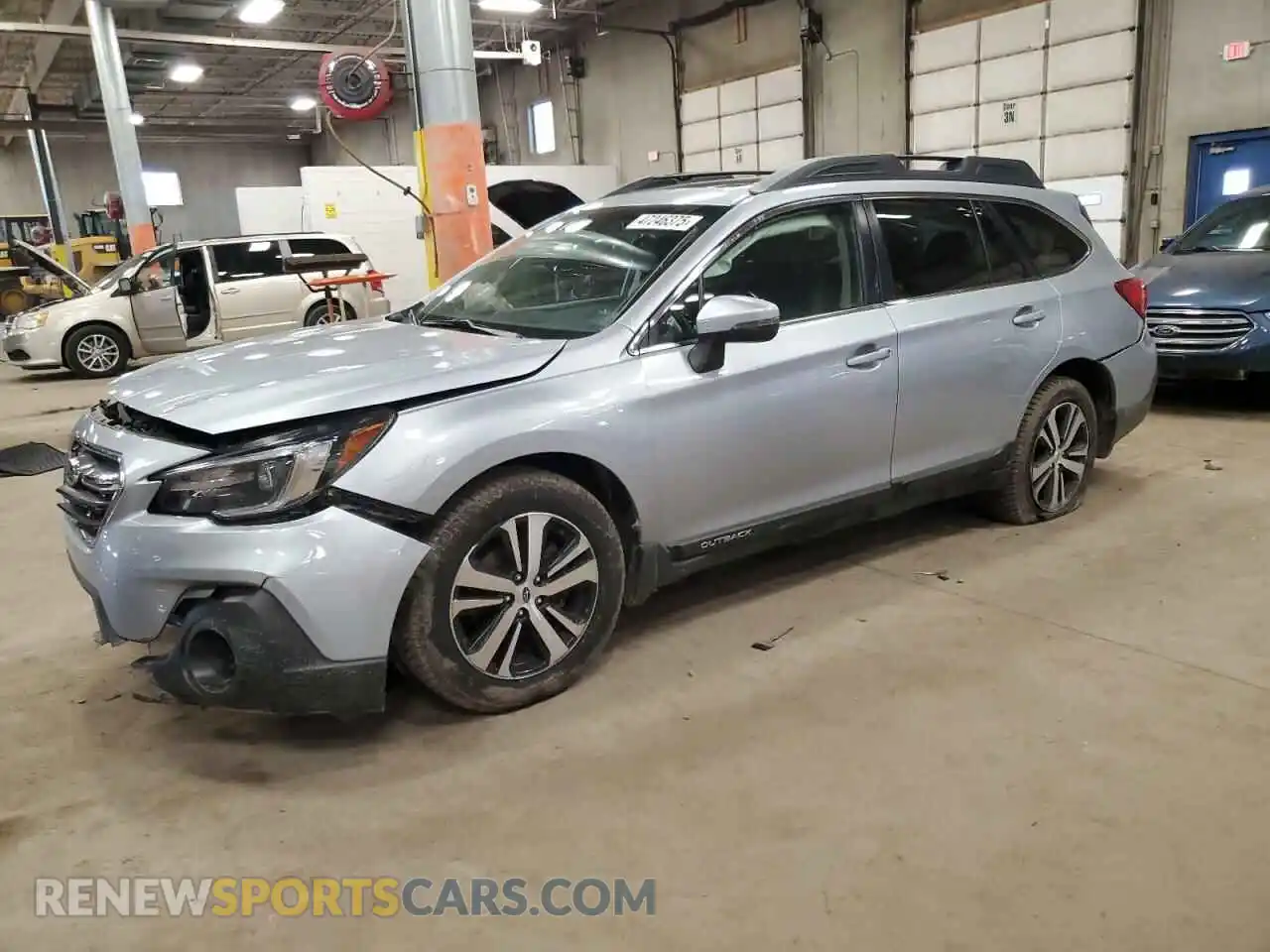 1 Photograph of a damaged car 4S4BSENC5K3274102 SUBARU OUTBACK 2019