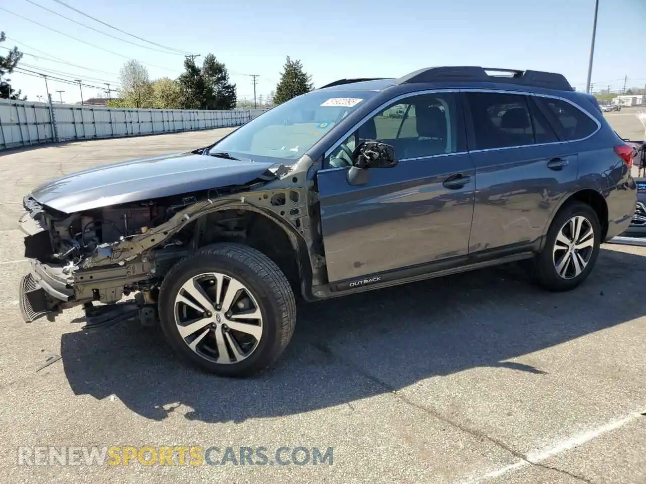1 Photograph of a damaged car 4S4BSENC6K3296500 SUBARU OUTBACK 2019