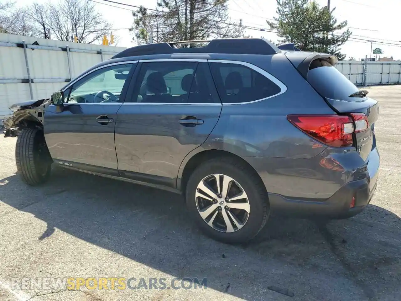 2 Photograph of a damaged car 4S4BSENC6K3296500 SUBARU OUTBACK 2019