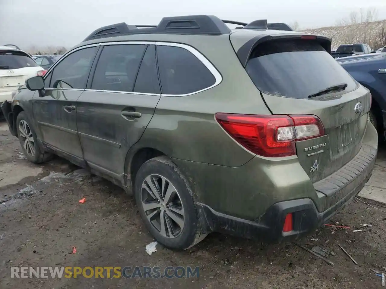 2 Photograph of a damaged car 4S4BSENC6K3312193 SUBARU OUTBACK 2019