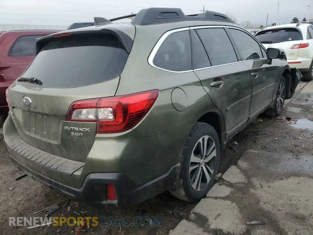 3 Photograph of a damaged car 4S4BSENC6K3312193 SUBARU OUTBACK 2019