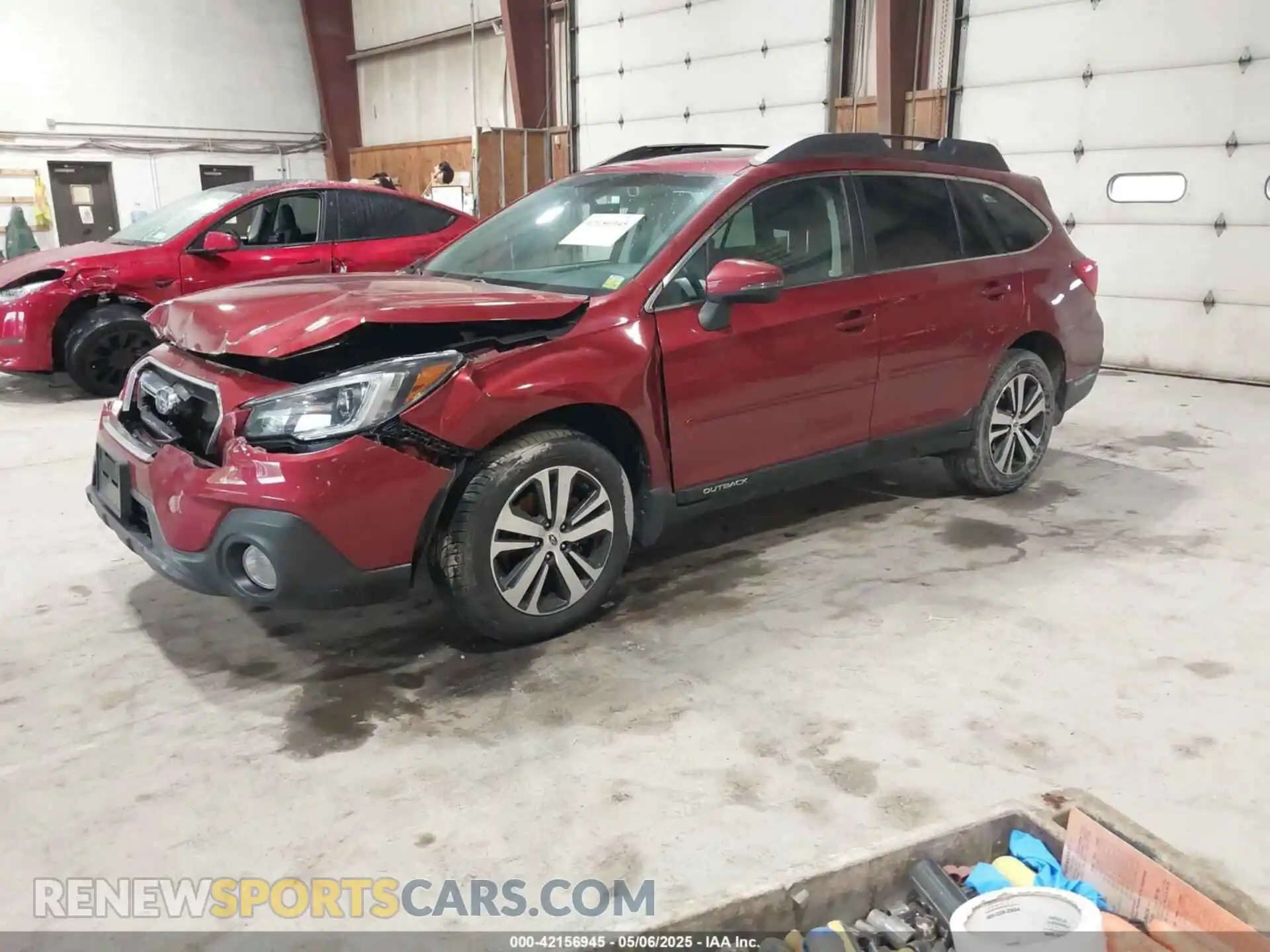 2 Photograph of a damaged car 4S4BSENC6K3330287 SUBARU OUTBACK 2019