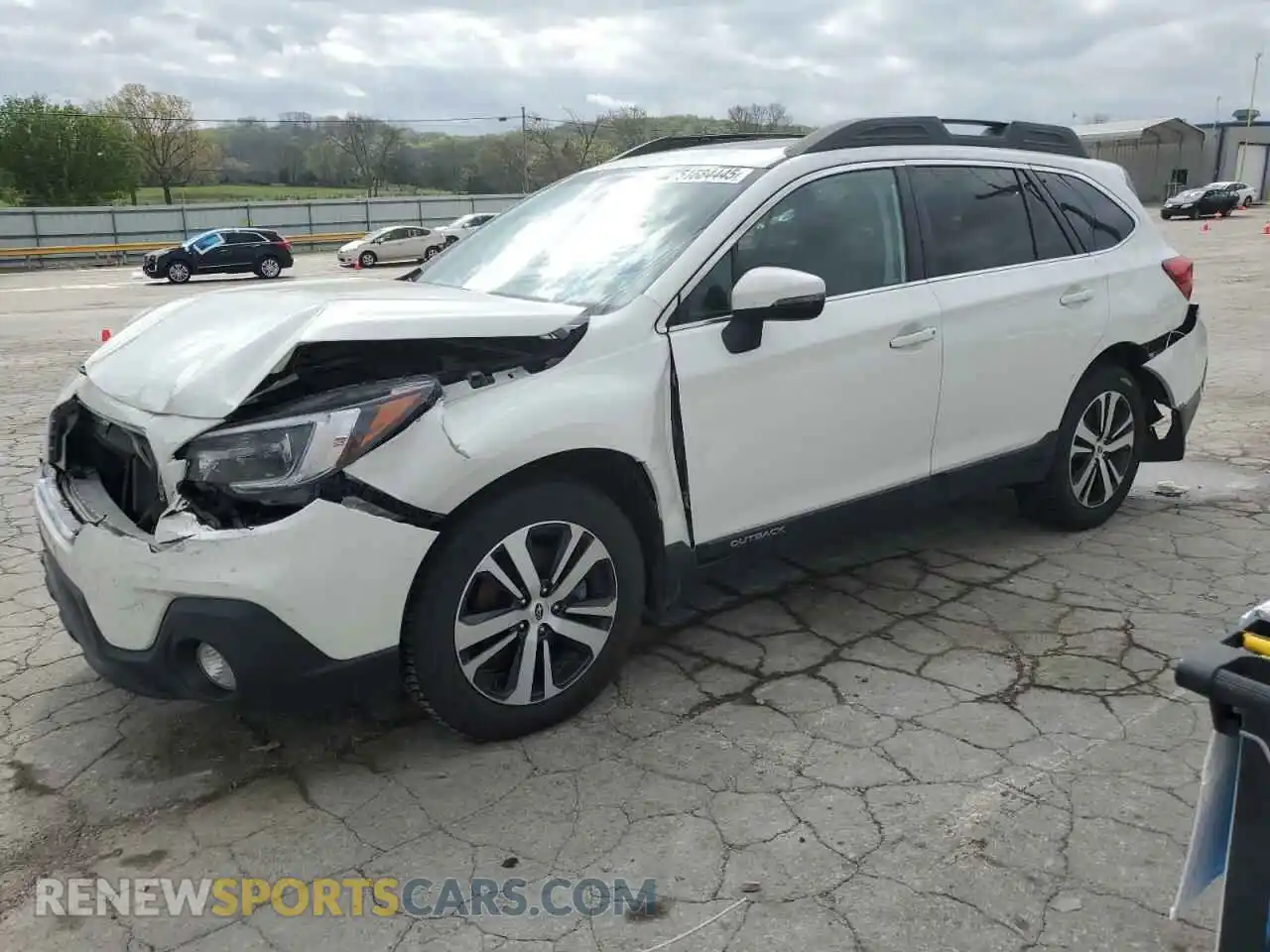 1 fotografías del automóvil dañado 4S4BSENC7K3388635 SUBARU OUTBACK 2019