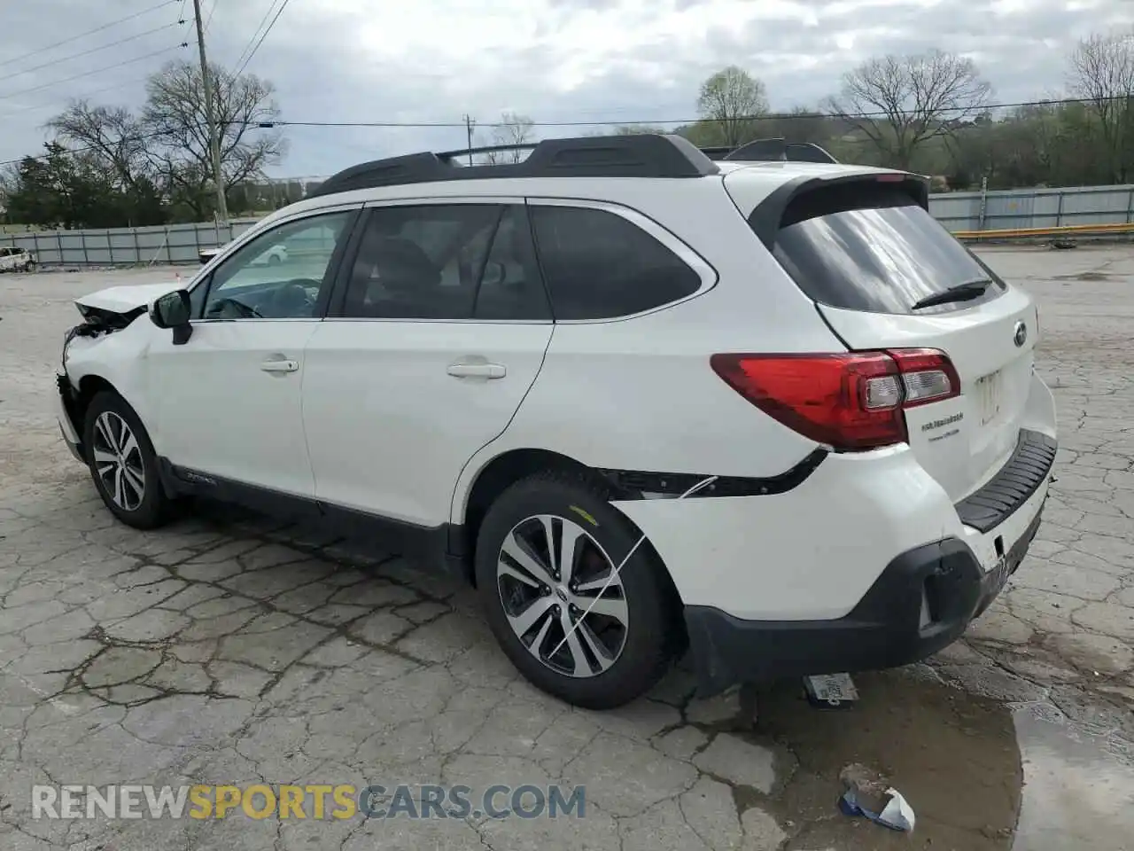 2 fotografías del automóvil dañado 4S4BSENC7K3388635 SUBARU OUTBACK 2019