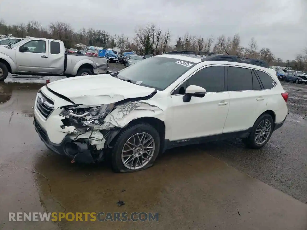 1 Photograph of a damaged car 4S4BSENC9K3275625 SUBARU OUTBACK 2019