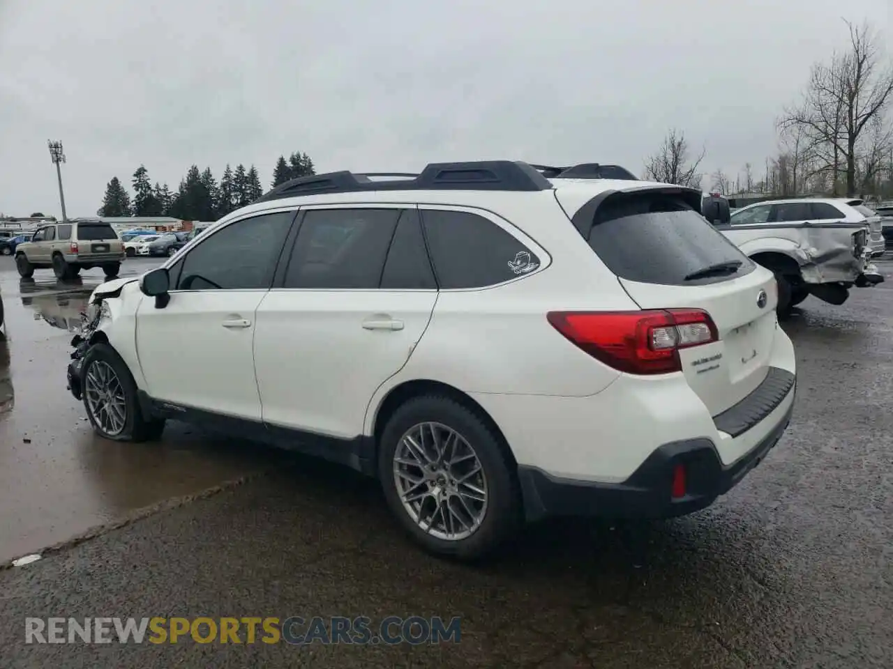 2 Photograph of a damaged car 4S4BSENC9K3275625 SUBARU OUTBACK 2019
