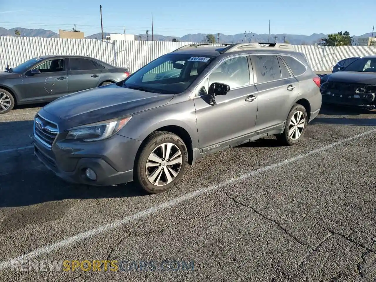 1 Photograph of a damaged car 4S4BSENCXK3305974 SUBARU OUTBACK 2019