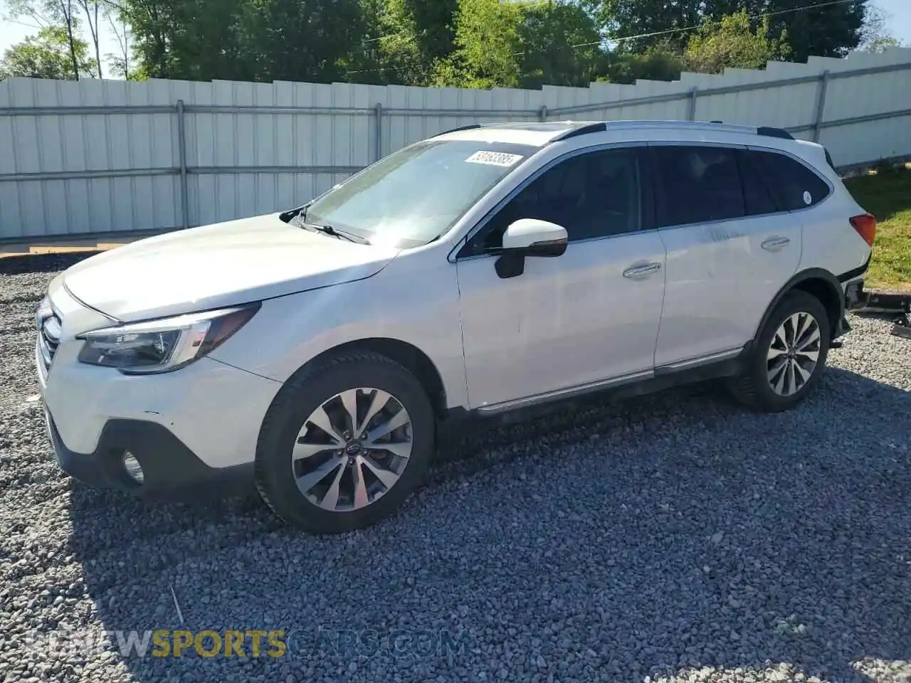 1 Photograph of a damaged car 4S4BSETC5K3263121 SUBARU OUTBACK 2019