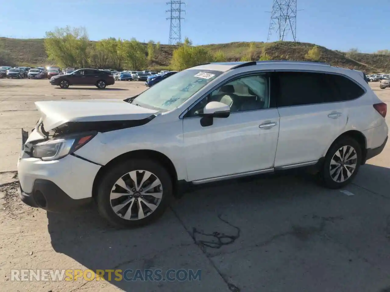 1 Photograph of a damaged car 4S4BSETC6K3211464 SUBARU OUTBACK 2019