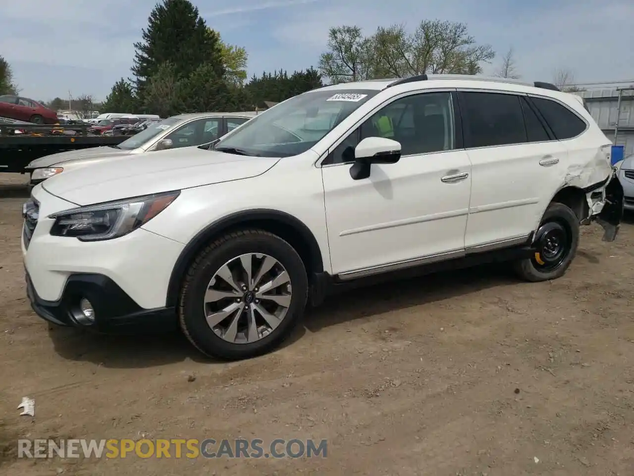 1 Photograph of a damaged car 4S4BSETC6K3222366 SUBARU OUTBACK 2019