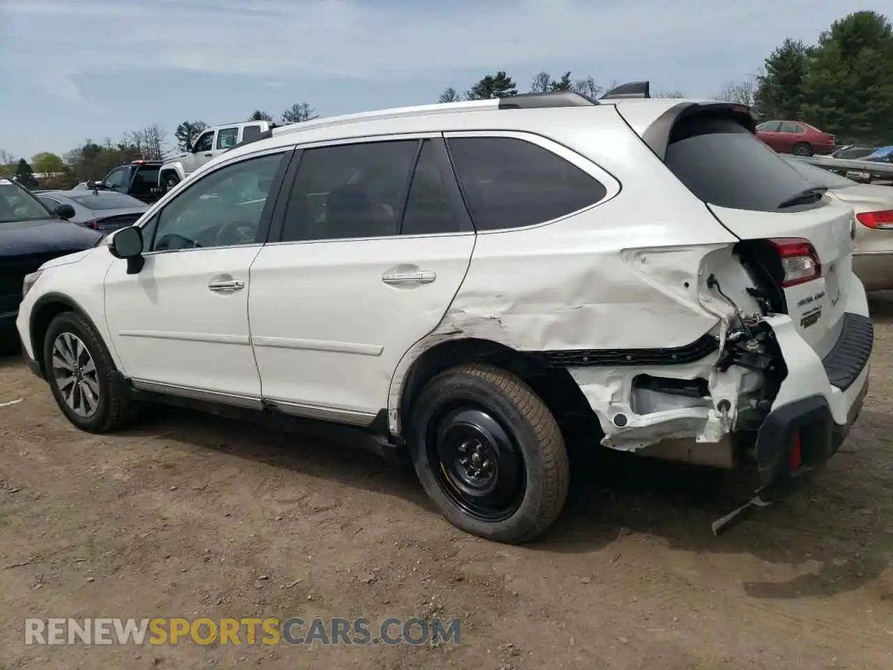 2 Photograph of a damaged car 4S4BSETC6K3222366 SUBARU OUTBACK 2019