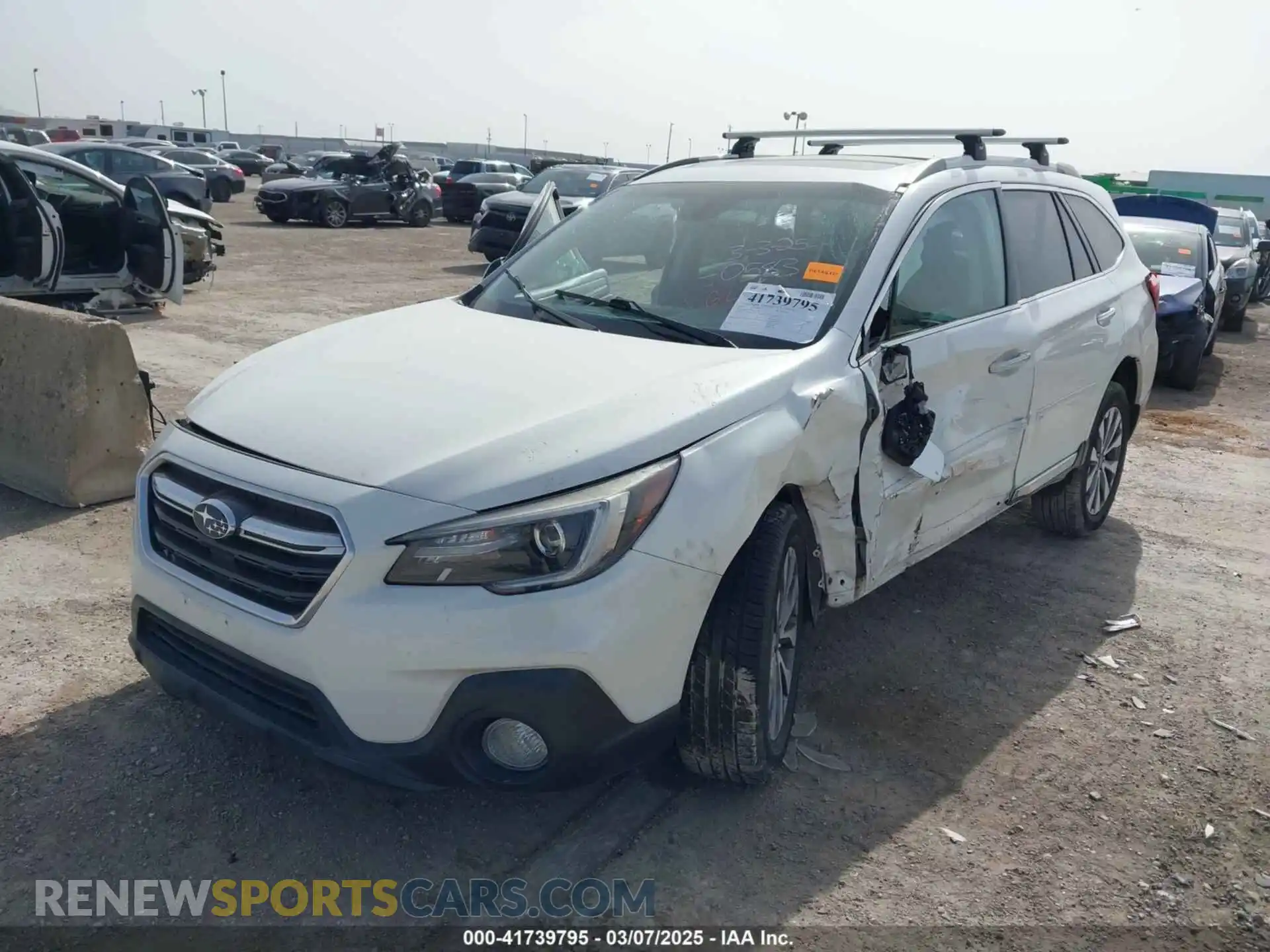 2 Photograph of a damaged car 4S4BSETCXK3242989 SUBARU OUTBACK 2019