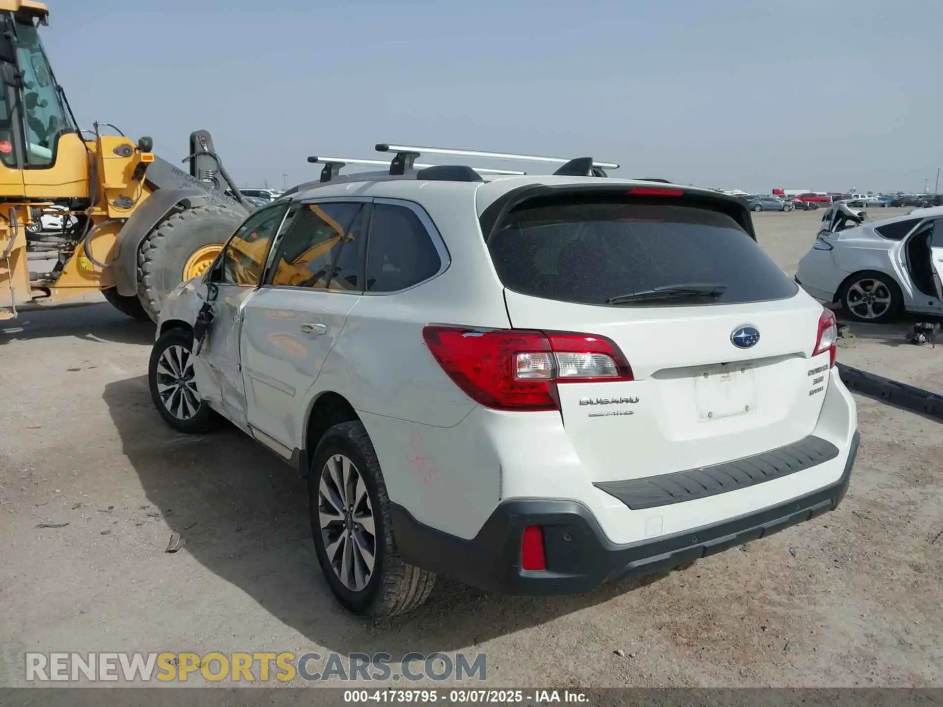 3 Photograph of a damaged car 4S4BSETCXK3242989 SUBARU OUTBACK 2019