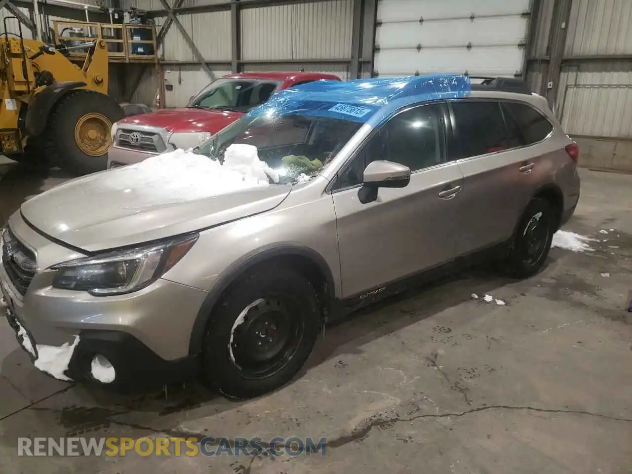 1 Photograph of a damaged car 4S4BSFNC5K3263820 SUBARU OUTBACK 2019