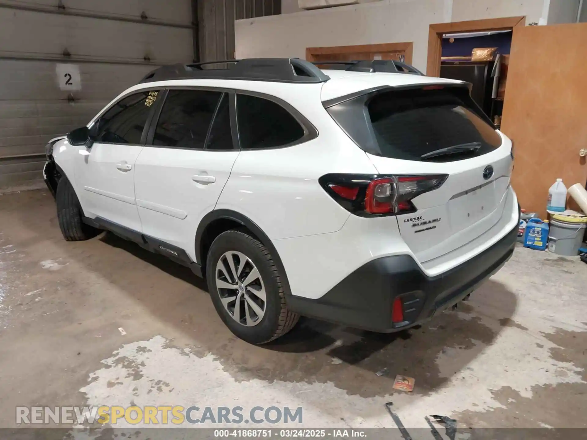 3 fotografías del automóvil dañado 4S4BTAAC8L3201545 SUBARU OUTBACK 2020