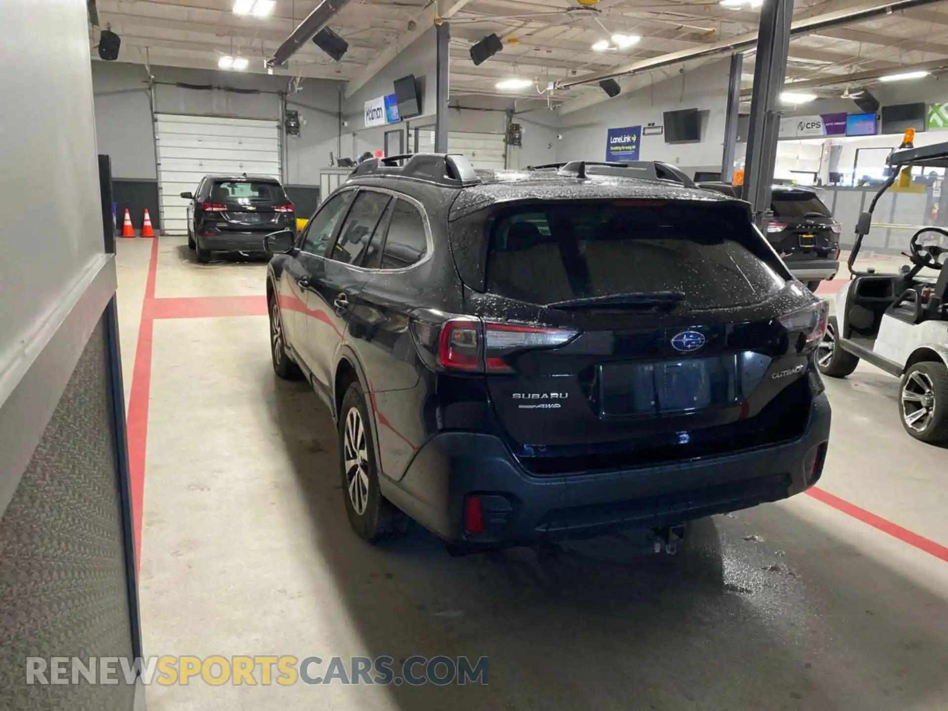 1 Photograph of a damaged car 4S4BTACC0L3146022 SUBARU OUTBACK 2020