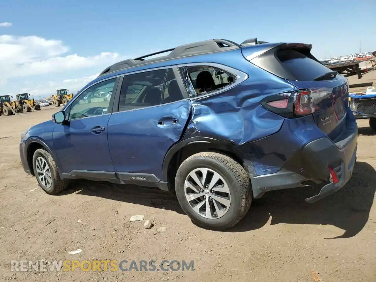 2 Photograph of a damaged car 4S4BTACC0L3162978 SUBARU OUTBACK 2020