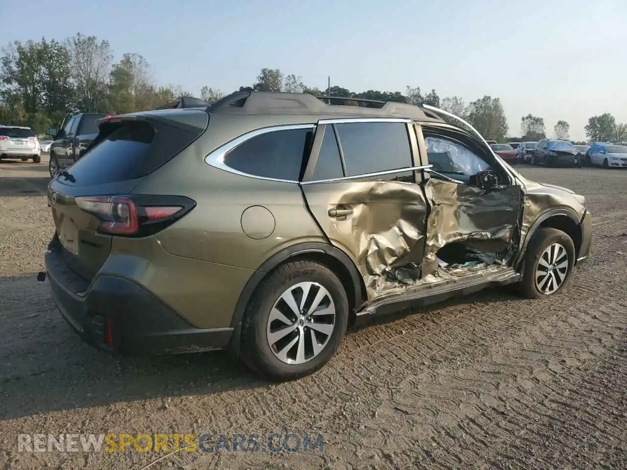 3 Photograph of a damaged car 4S4BTACC1L3168479 SUBARU OUTBACK 2020