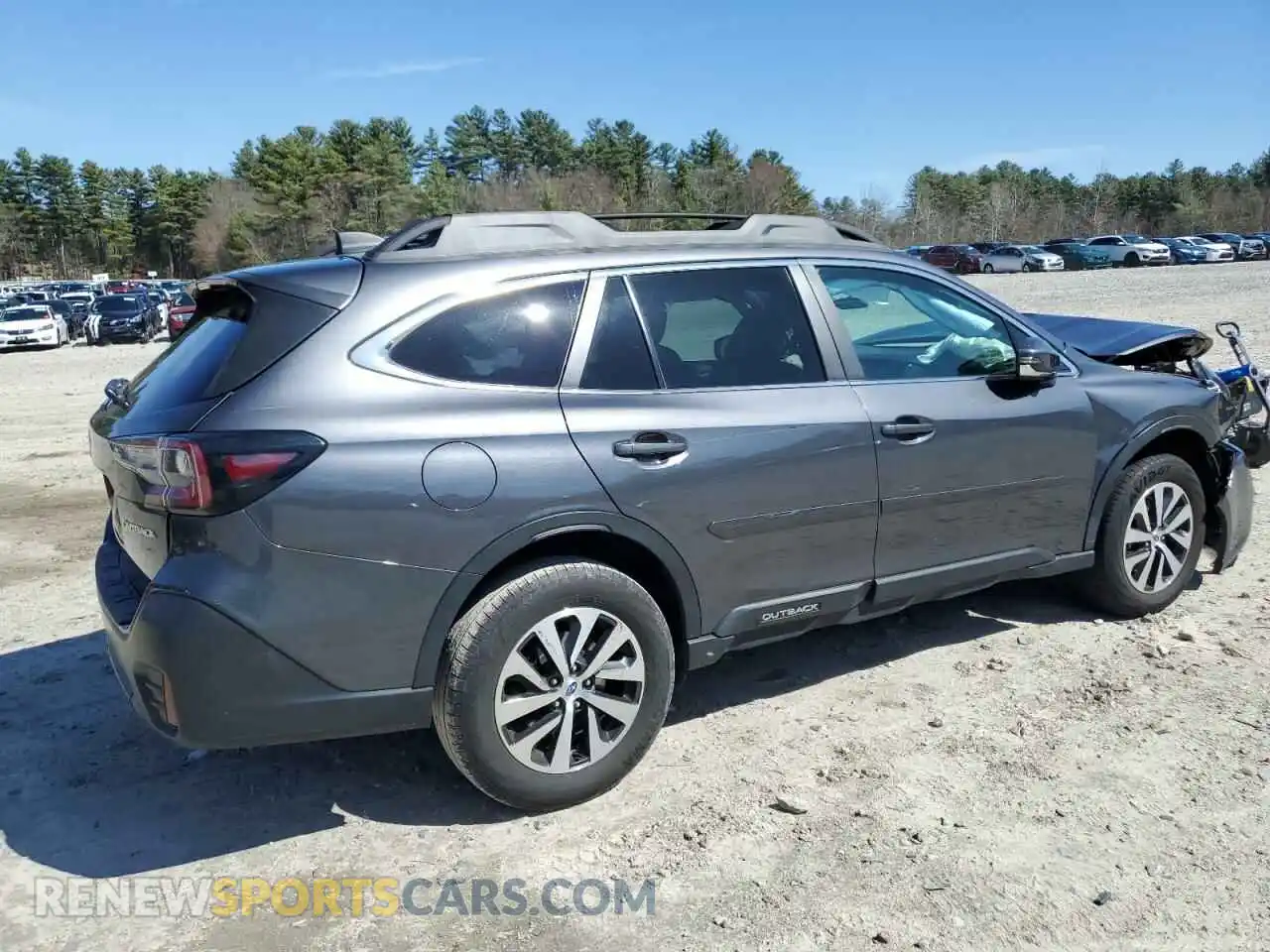 3 Photograph of a damaged car 4S4BTACC2L3133028 SUBARU OUTBACK 2020