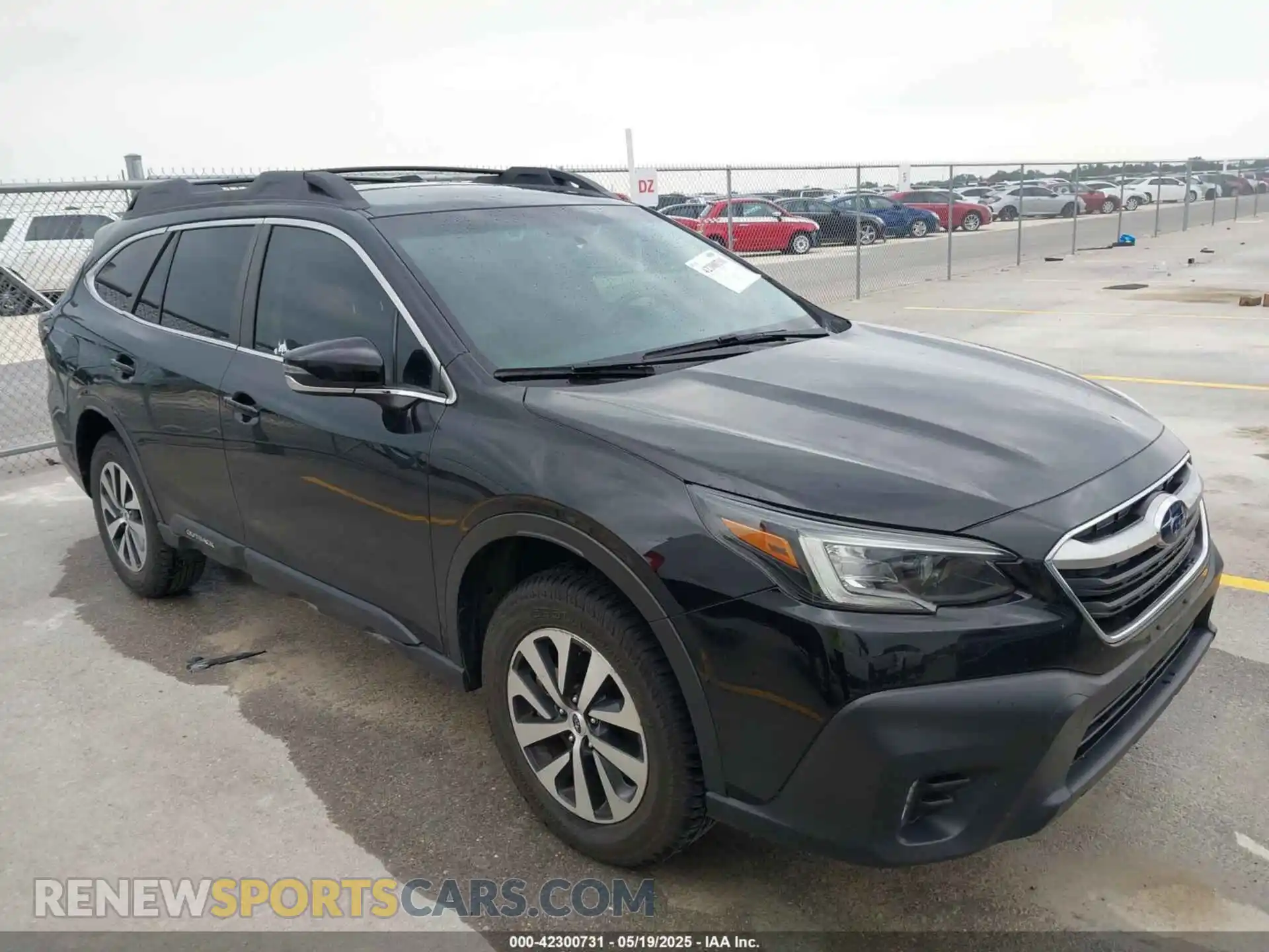 1 Photograph of a damaged car 4S4BTACC2L3264444 SUBARU OUTBACK 2020