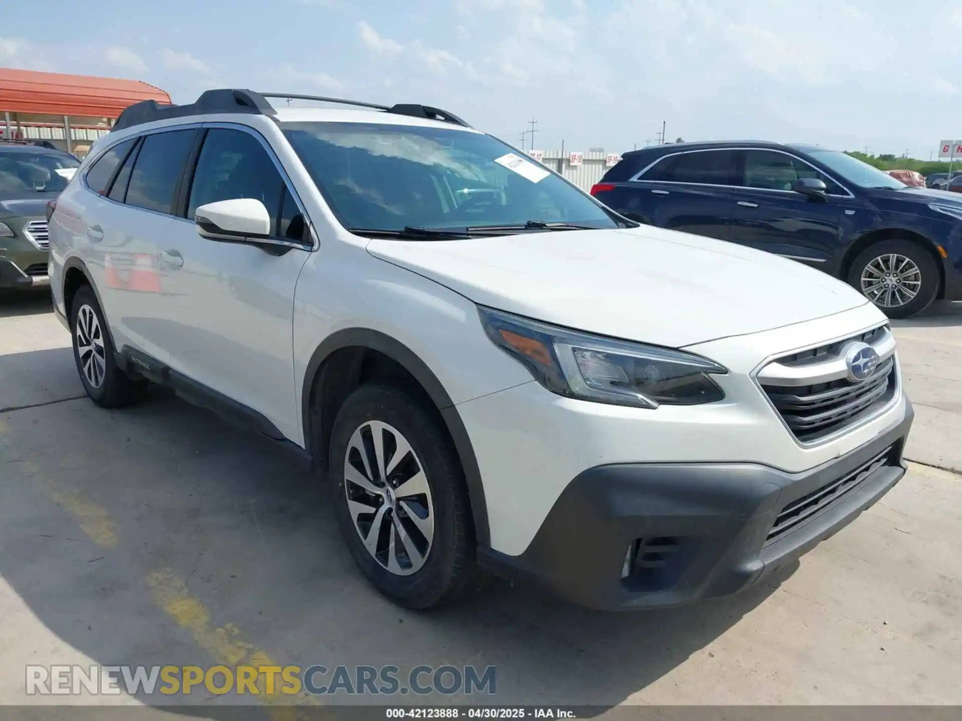 1 Photograph of a damaged car 4S4BTACC4L3245667 SUBARU OUTBACK 2020