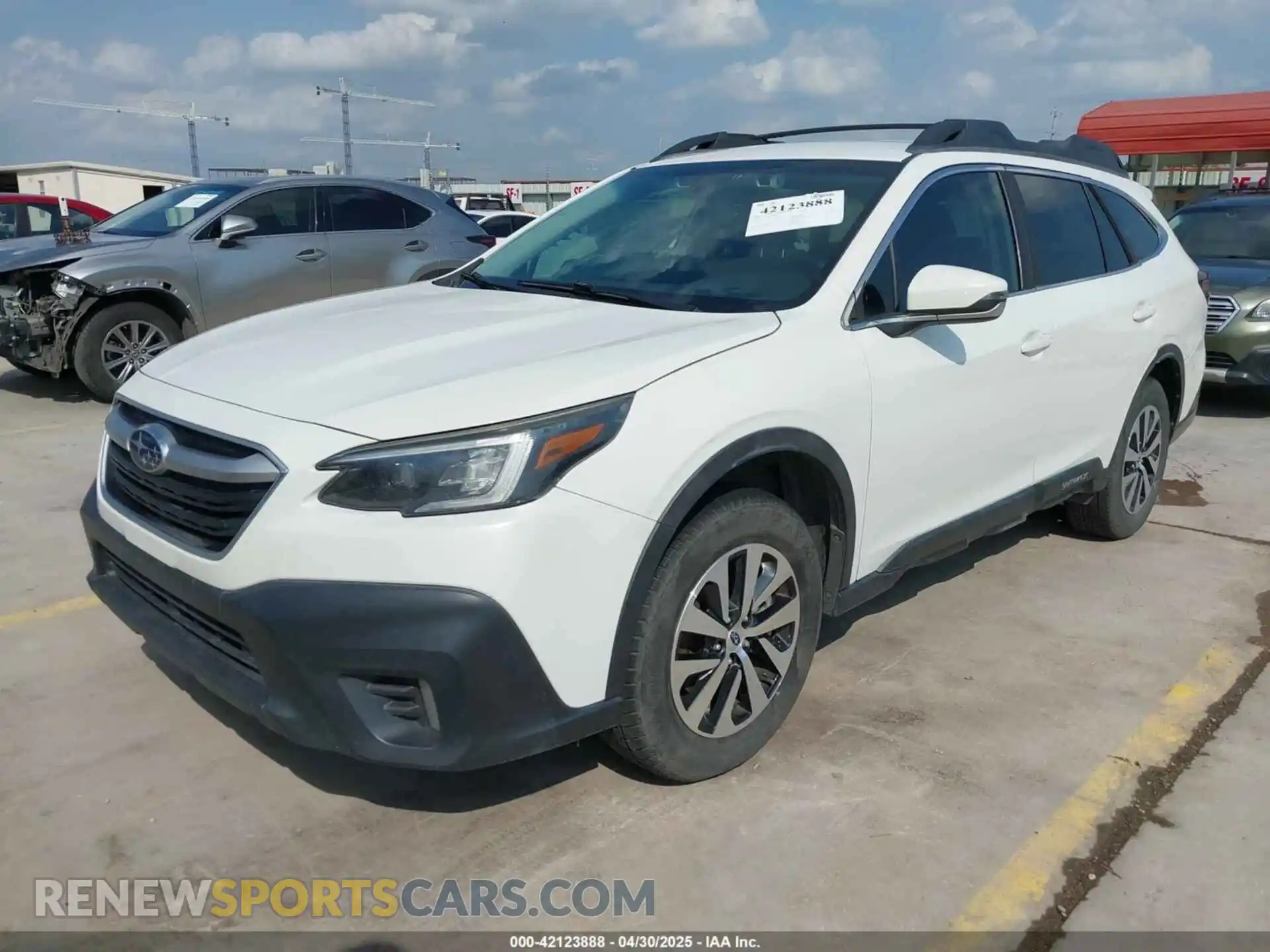 2 Photograph of a damaged car 4S4BTACC4L3245667 SUBARU OUTBACK 2020