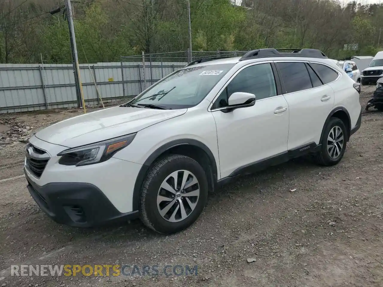 1 Photograph of a damaged car 4S4BTACC5L3103506 SUBARU OUTBACK 2020