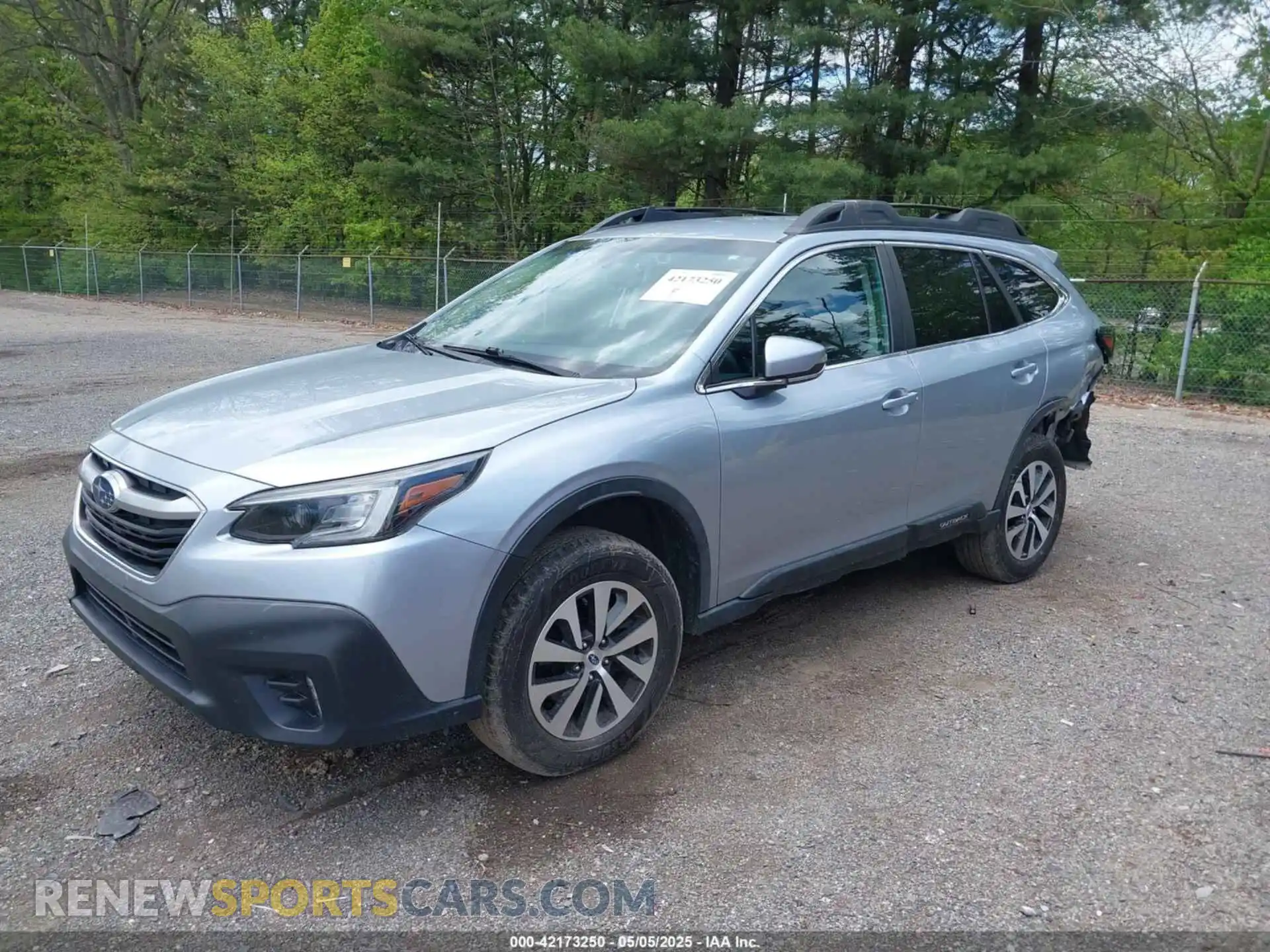 2 fotografías del automóvil dañado 4S4BTACC6L3127894 SUBARU OUTBACK 2020