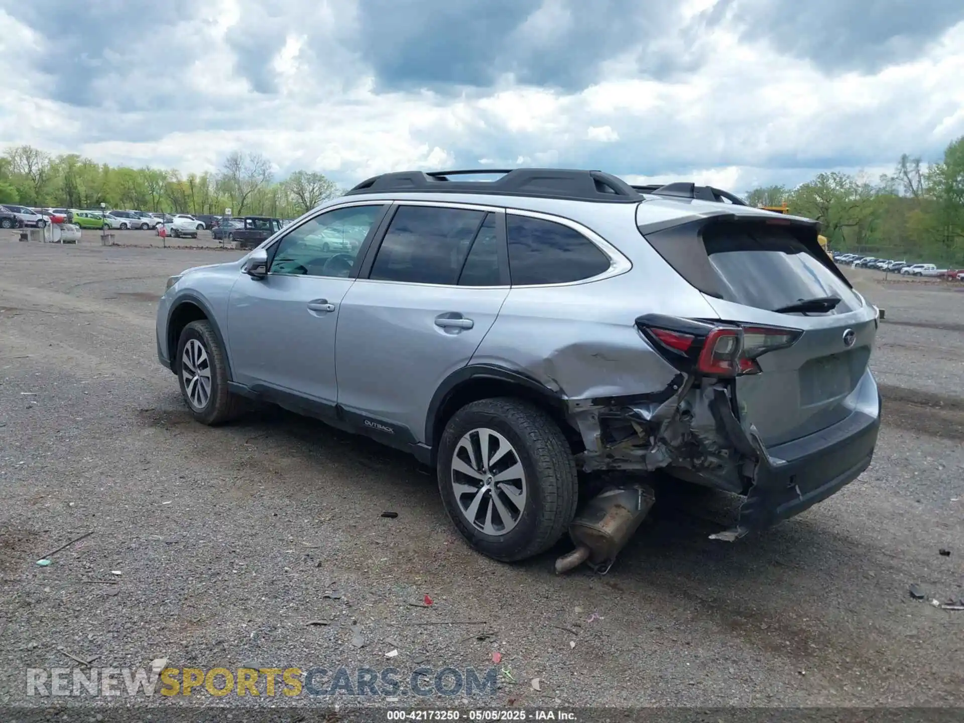 3 fotografías del automóvil dañado 4S4BTACC6L3127894 SUBARU OUTBACK 2020