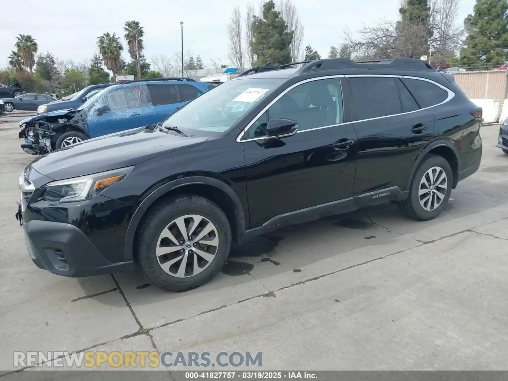 2 Photograph of a damaged car 4S4BTACC6L3197296 SUBARU OUTBACK 2020
