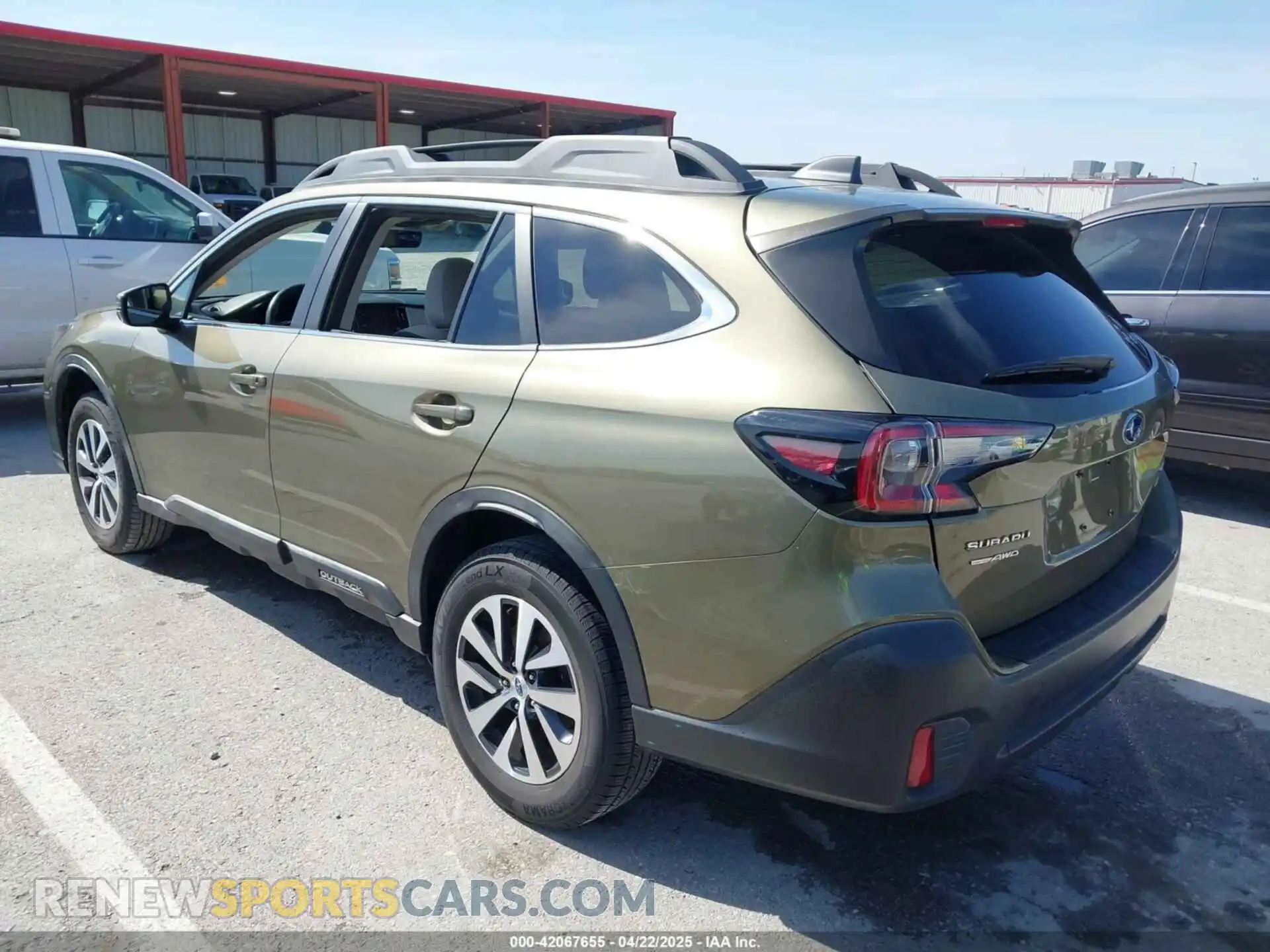 3 Photograph of a damaged car 4S4BTACC7L3110523 SUBARU OUTBACK 2020