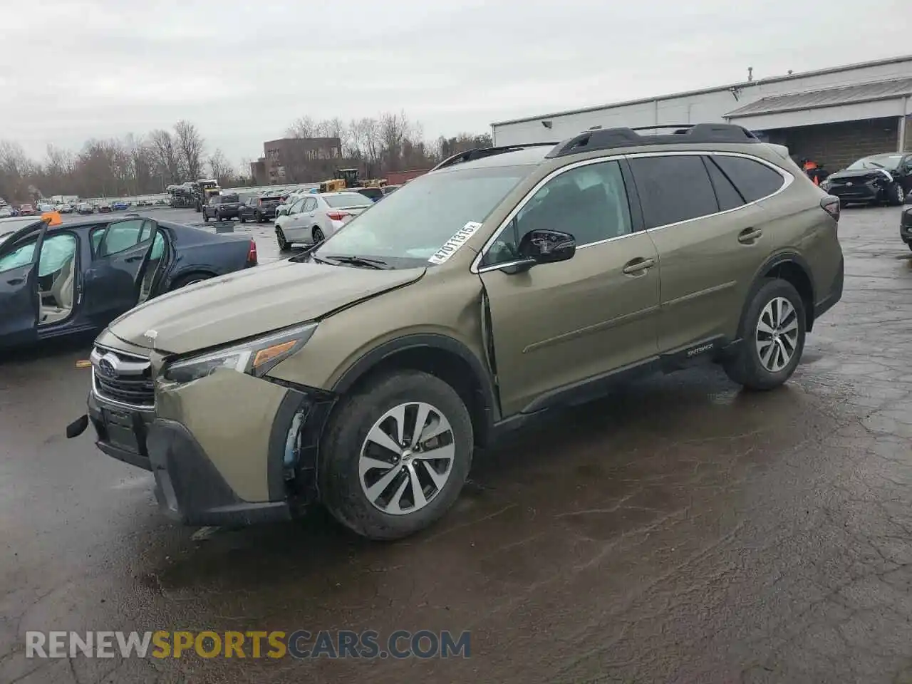 1 Photograph of a damaged car 4S4BTACC7L3144963 SUBARU OUTBACK 2020