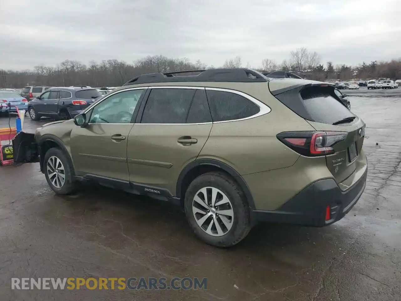 2 Photograph of a damaged car 4S4BTACC7L3144963 SUBARU OUTBACK 2020