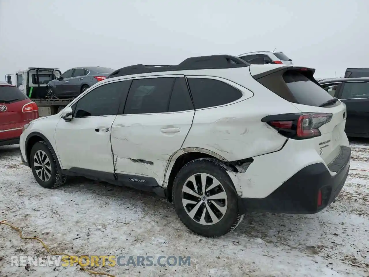 2 Photograph of a damaged car 4S4BTACC7L3226739 SUBARU OUTBACK 2020