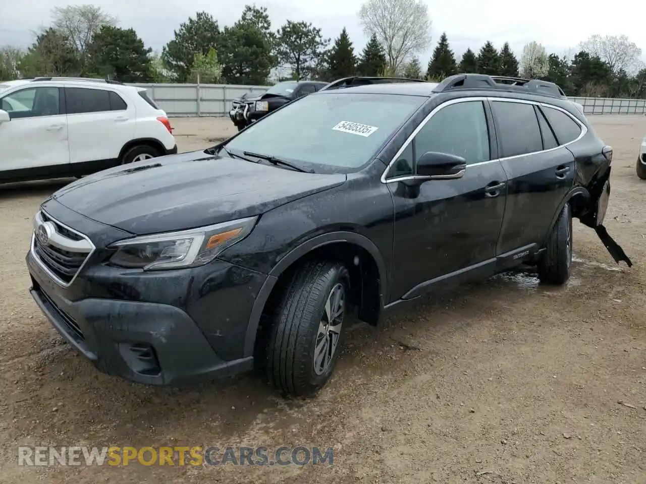 1 Photograph of a damaged car 4S4BTACC8L3244036 SUBARU OUTBACK 2020