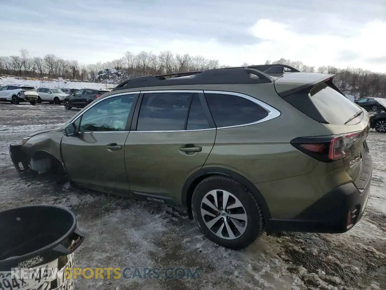 2 Photograph of a damaged car 4S4BTACC9L3220568 SUBARU OUTBACK 2020