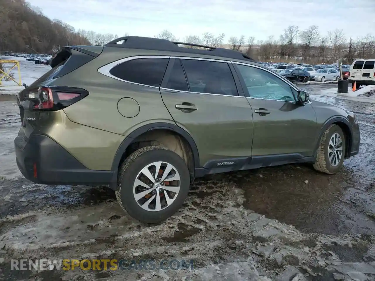 3 Photograph of a damaged car 4S4BTACC9L3220568 SUBARU OUTBACK 2020