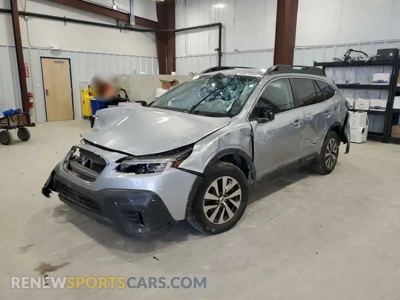 1 Photograph of a damaged car 4S4BTACC9L3234874 SUBARU OUTBACK 2020