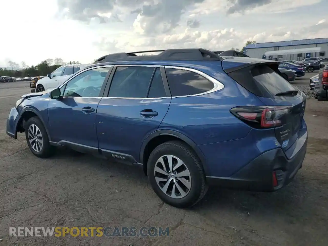 2 Photograph of a damaged car 4S4BTACCXL3144570 SUBARU OUTBACK 2020