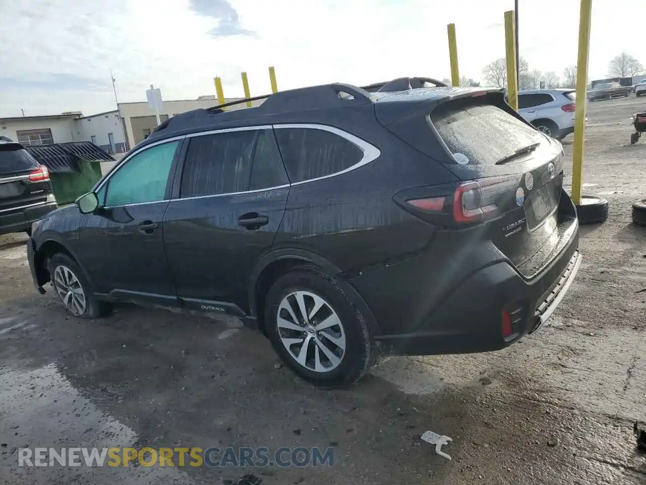 2 Photograph of a damaged car 4S4BTACCXL3146951 SUBARU OUTBACK 2020