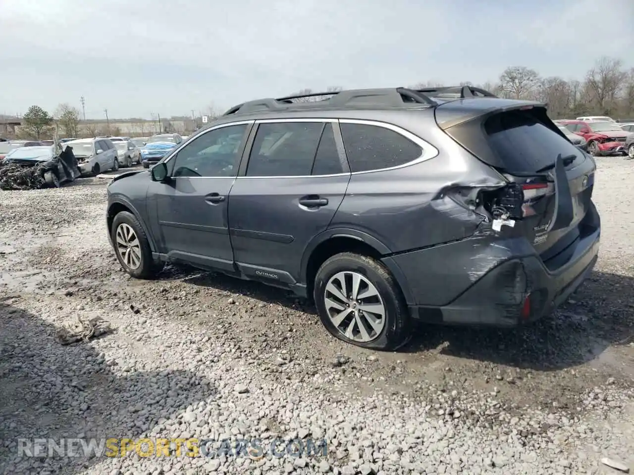 2 Photograph of a damaged car 4S4BTAEC0L3172035 SUBARU OUTBACK 2020