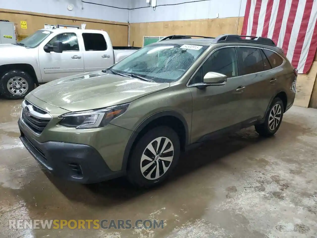 1 Photograph of a damaged car 4S4BTAEC0L3269249 SUBARU OUTBACK 2020