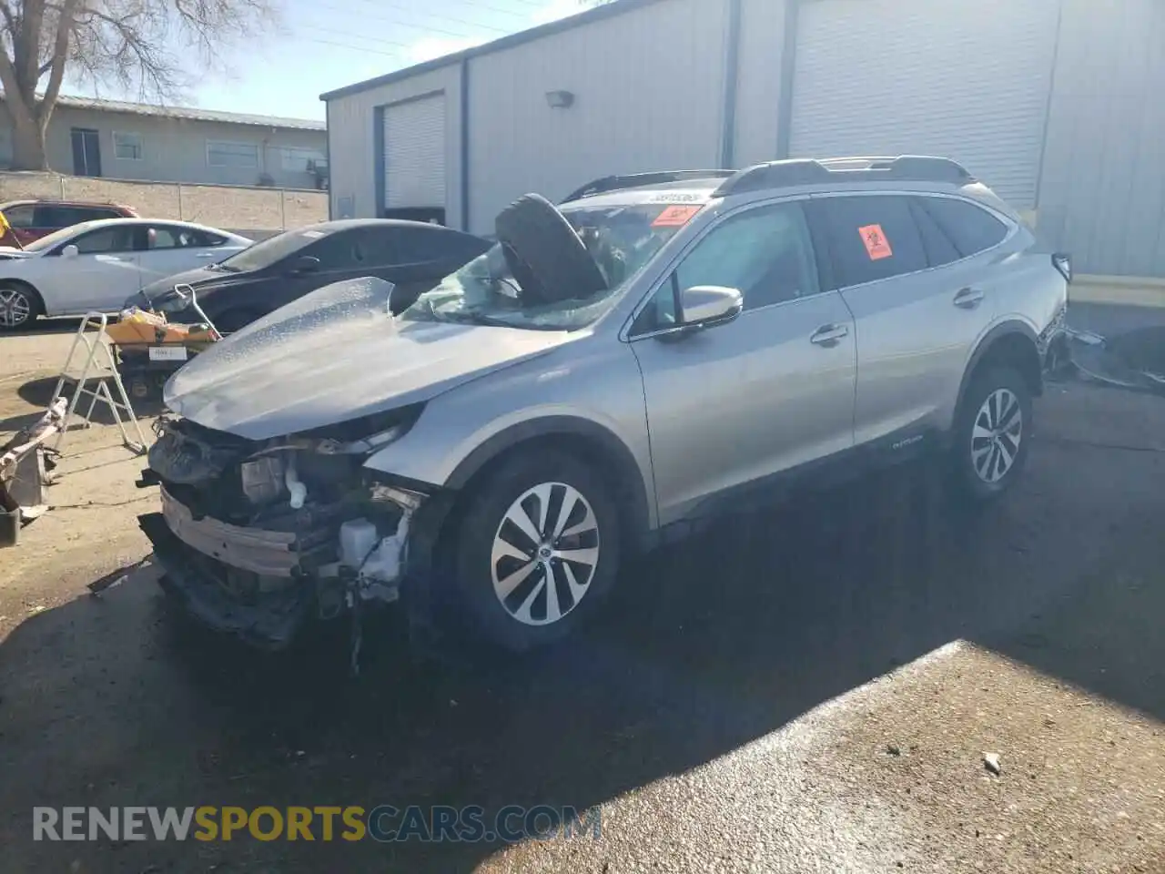 1 Photograph of a damaged car 4S4BTAEC1L3193752 SUBARU OUTBACK 2020