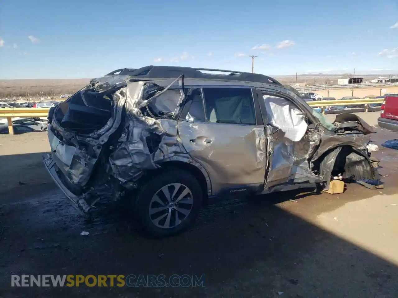 3 Photograph of a damaged car 4S4BTAEC1L3193752 SUBARU OUTBACK 2020