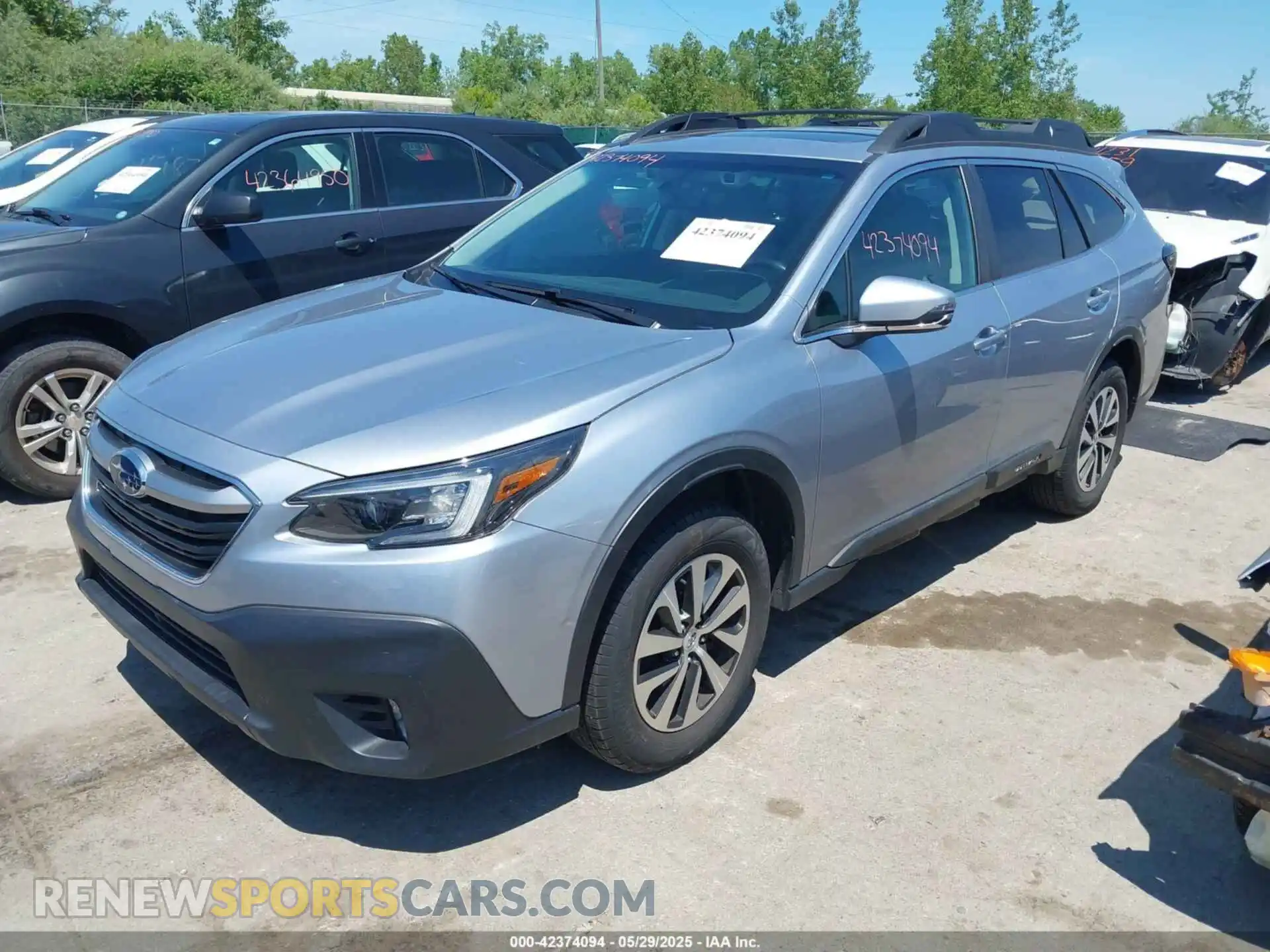 2 Photograph of a damaged car 4S4BTAEC2L3226595 SUBARU OUTBACK 2020