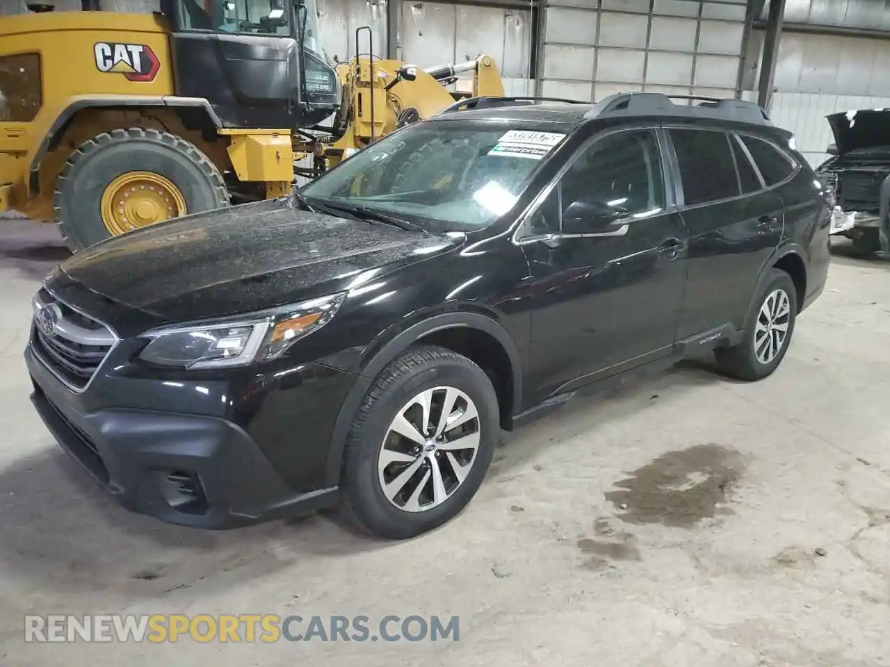 1 Photograph of a damaged car 4S4BTAEC4L3209250 SUBARU OUTBACK 2020