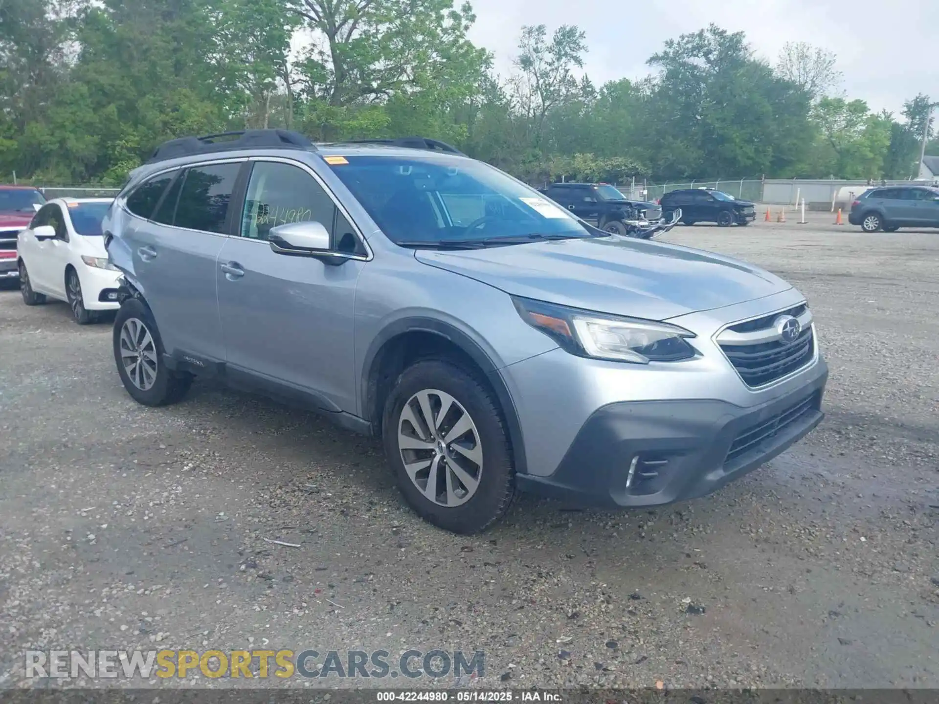 1 Photograph of a damaged car 4S4BTAEC6L3178275 SUBARU OUTBACK 2020