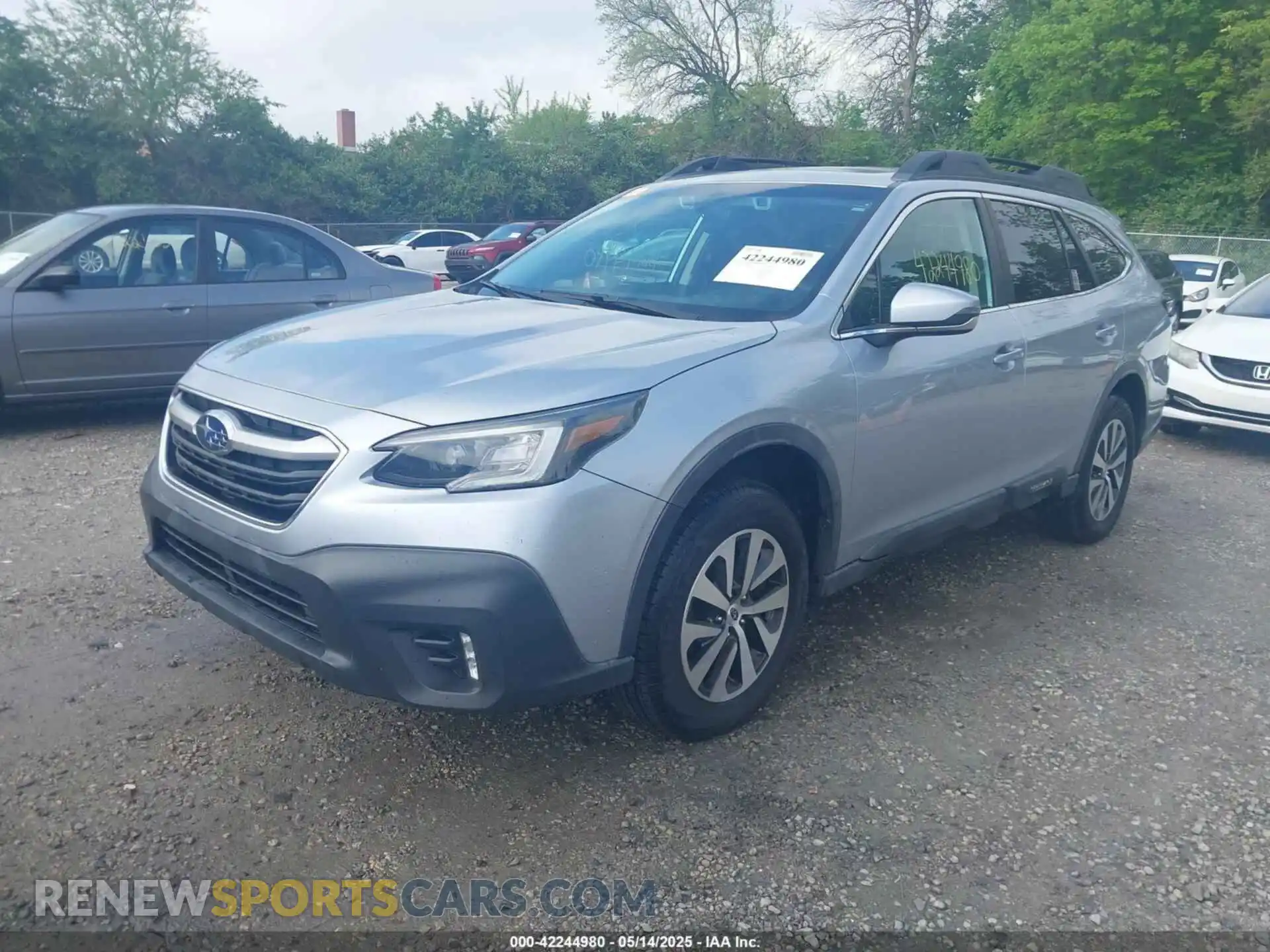 2 Photograph of a damaged car 4S4BTAEC6L3178275 SUBARU OUTBACK 2020