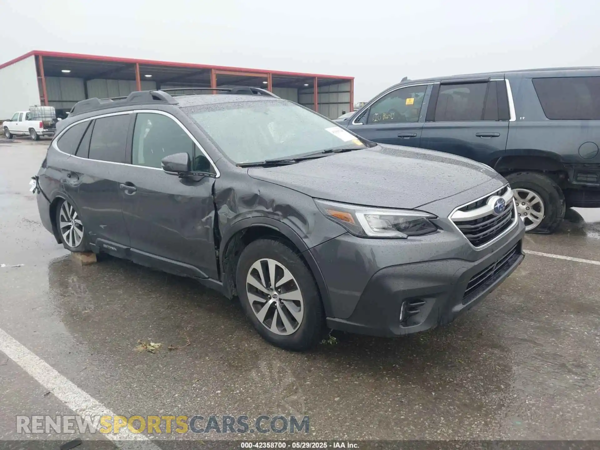 1 Photograph of a damaged car 4S4BTAEC7L3261584 SUBARU OUTBACK 2020